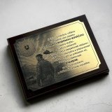 Plaketa Ozbrojené sily - obdĺžnik s ilustráciou