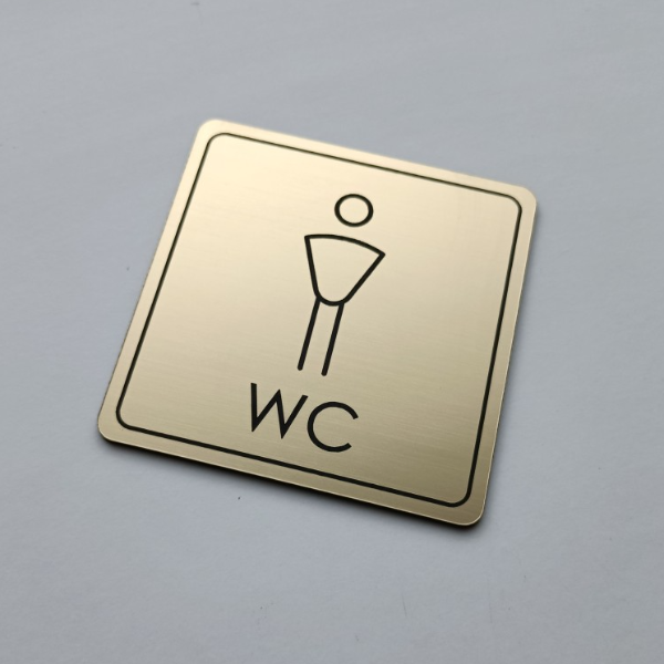 označenie wc tabuľka