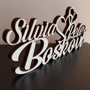Svadobná dekorácia mini