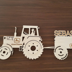 Traktor s menom