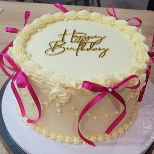 Zápich na tortu – Happy Birthday zlatý | cake topper V2