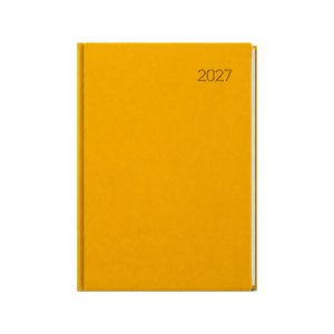 Personaliz. týždenný diár okrová 2027