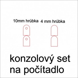 konzolový set na počítadlo