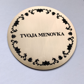 Menovka Round Ornament