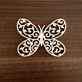 Ornament motýľ