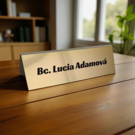 Menovka na stôl Velká