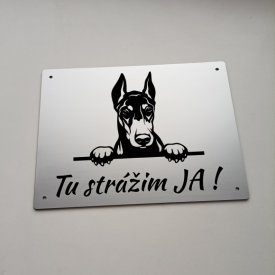 Tabuľka Doberman v1