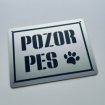 Tabuľka Pozor pes