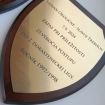 Plaketa štítová veľká