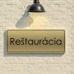 Reštaurácia tabuľka - Light square