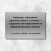 Oznam na predajné miesto -  zákon FS 