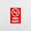 Tabuľka Zákaz fajčiť! v2